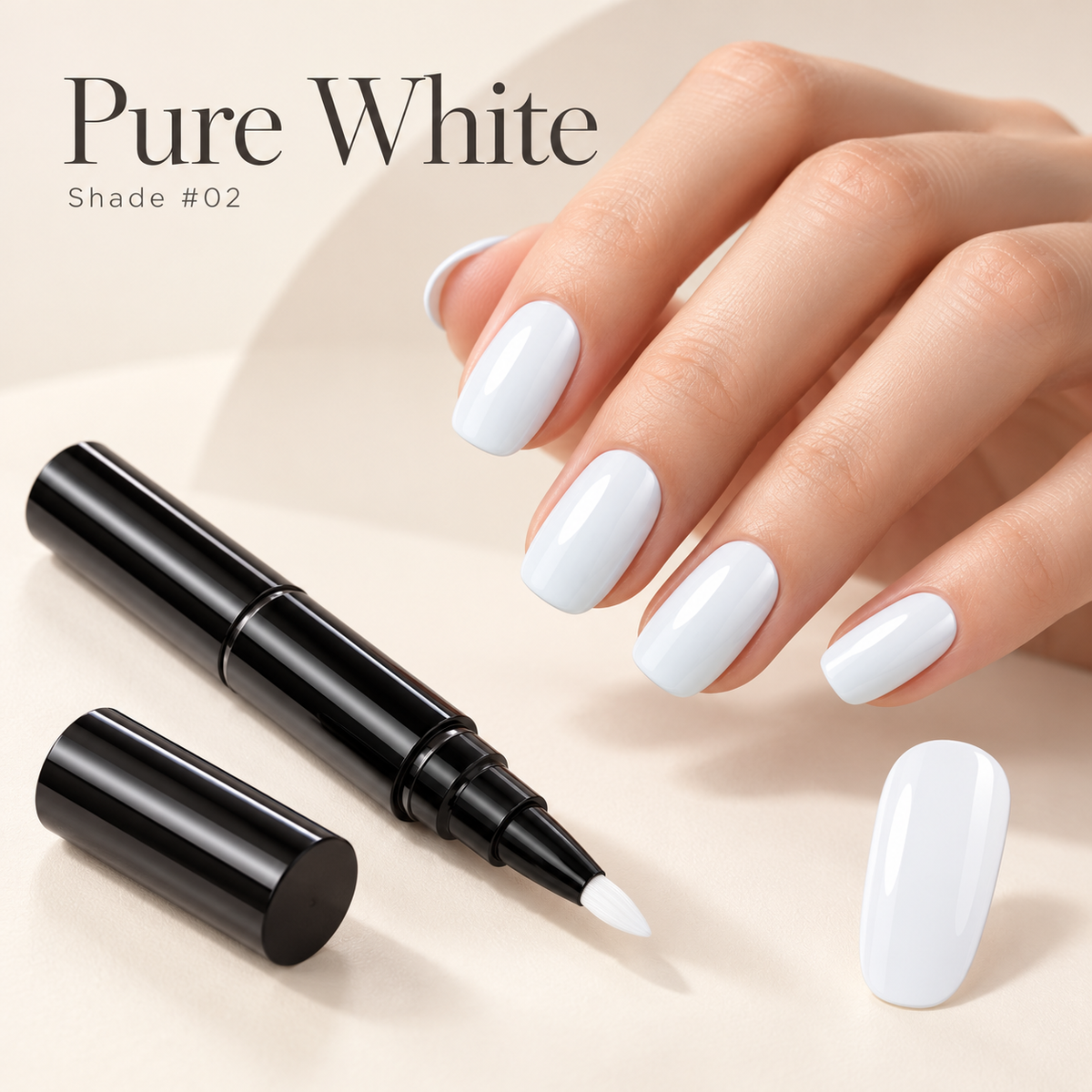 Long-Lasting DIY Manicure Pen with Precision Tip