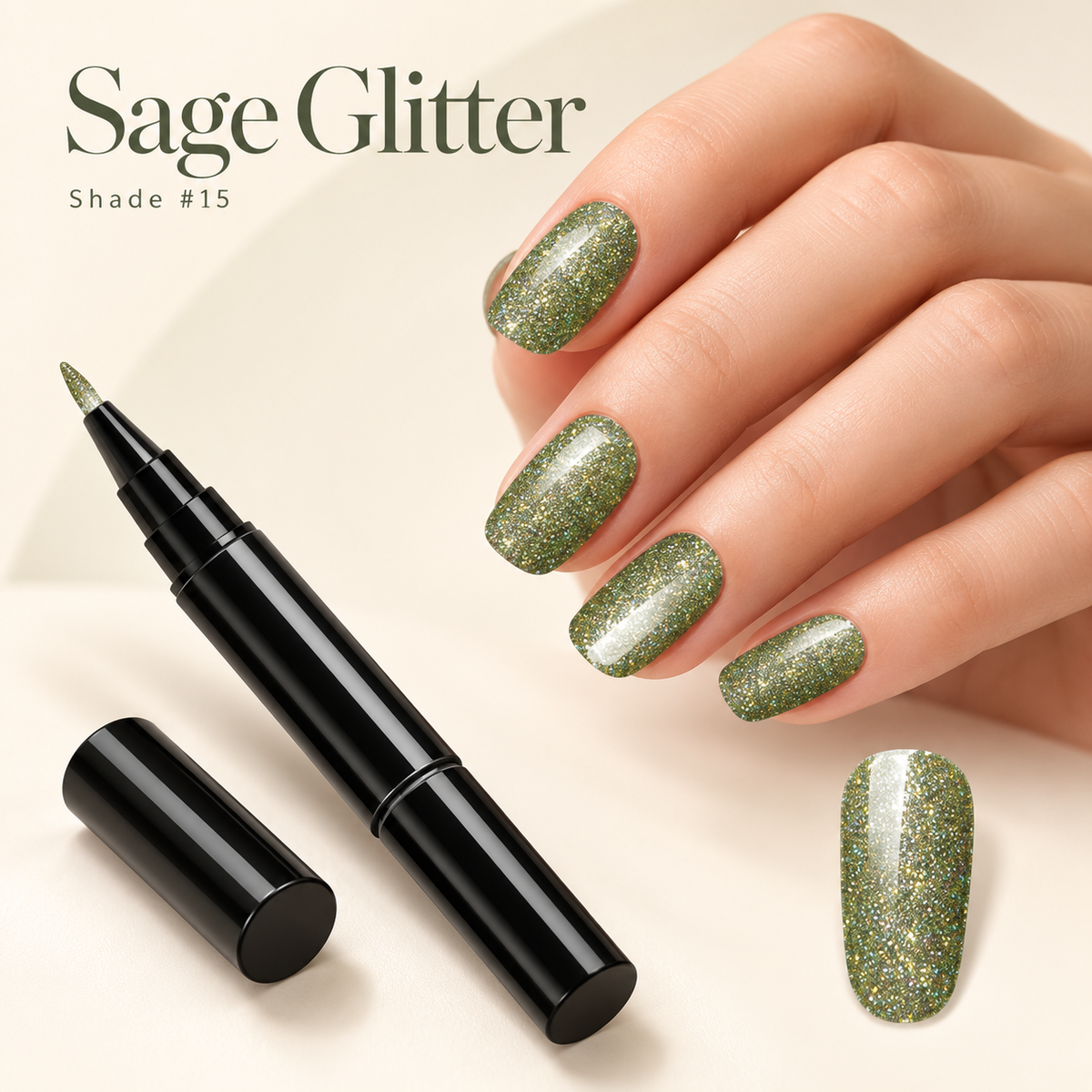 Long-Lasting DIY Manicure Pen with Precision Tip