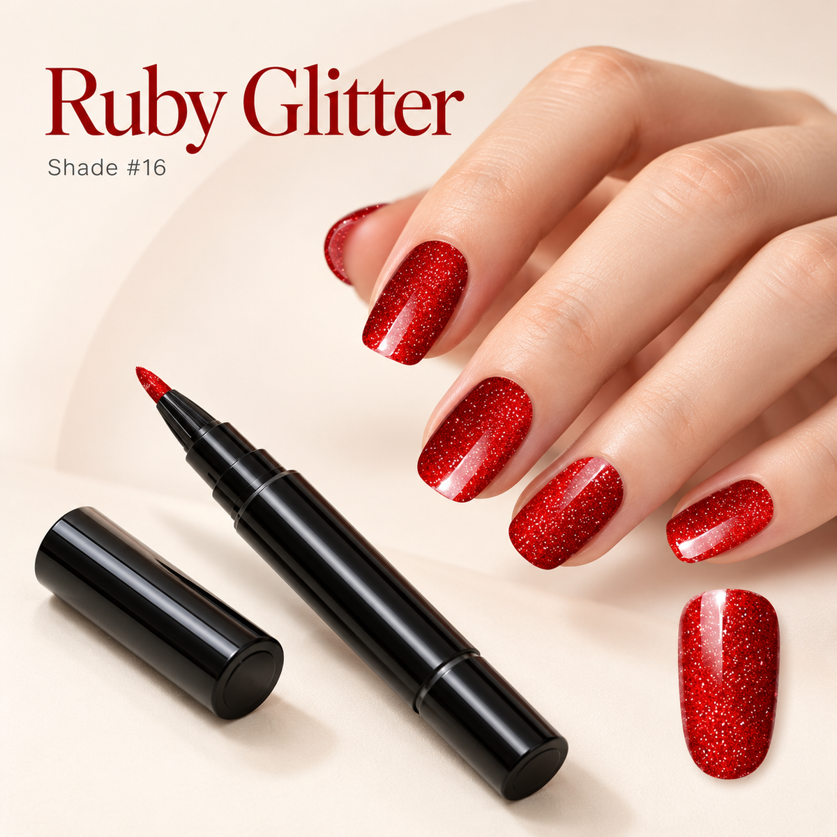 Long-Lasting DIY Manicure Pen with Precision Tip