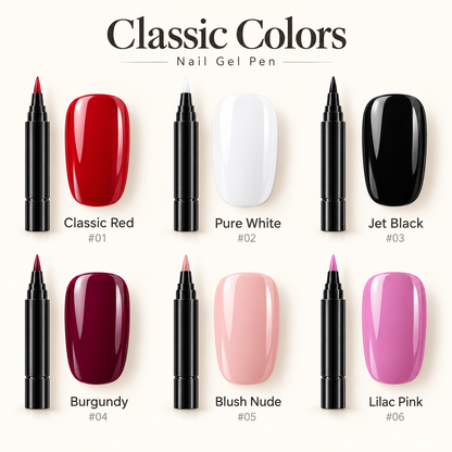 Long-Lasting DIY Manicure Pen with Precision Tip