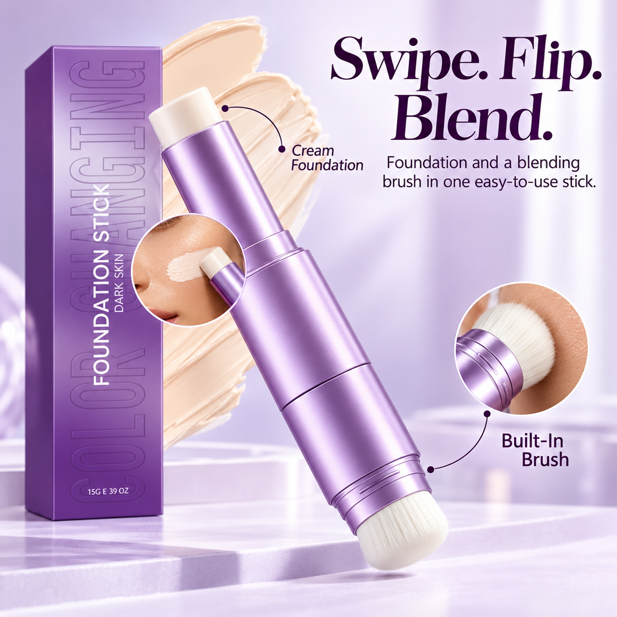 Changing Foundation Stick – The stick that makes mature skin glow again