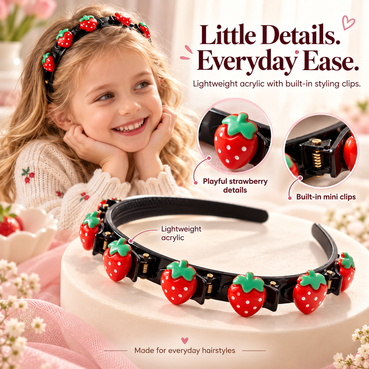 Cute Cartoon Hairband for Girls