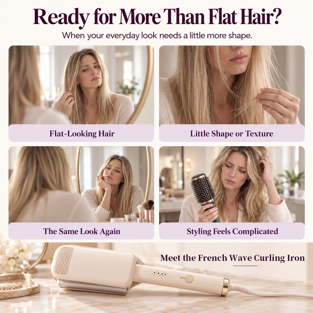 French Wave Curling Iron