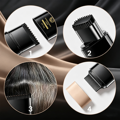 Instant Hair Color Stick – Built-In Comb & Gray Coverage