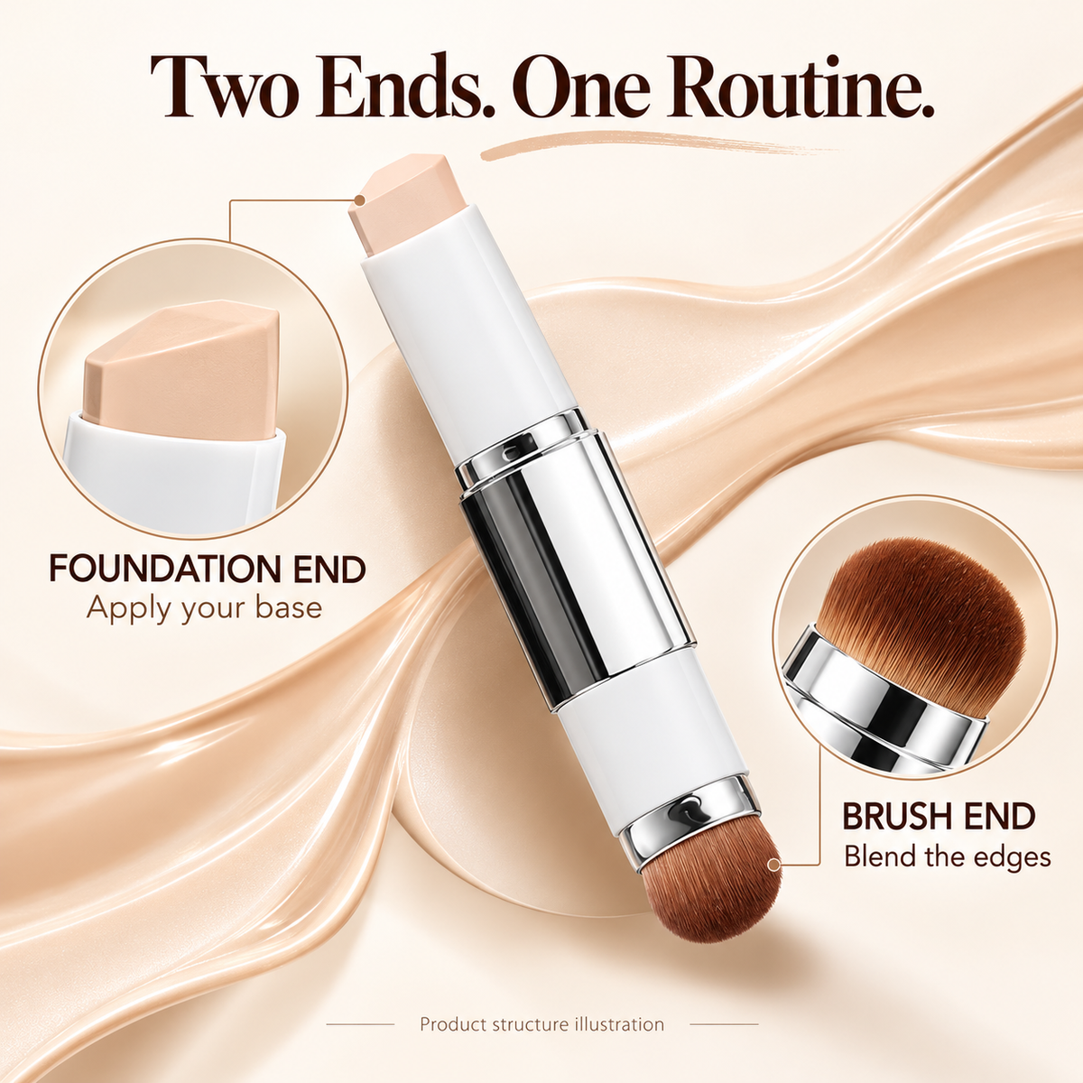 Korean Color-Changing Foundation stick