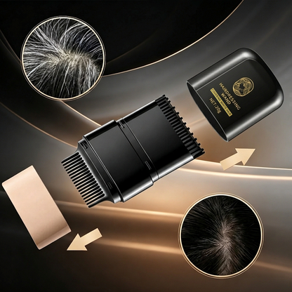 Instant Hair Color Stick – Built-In Comb & Gray Coverage