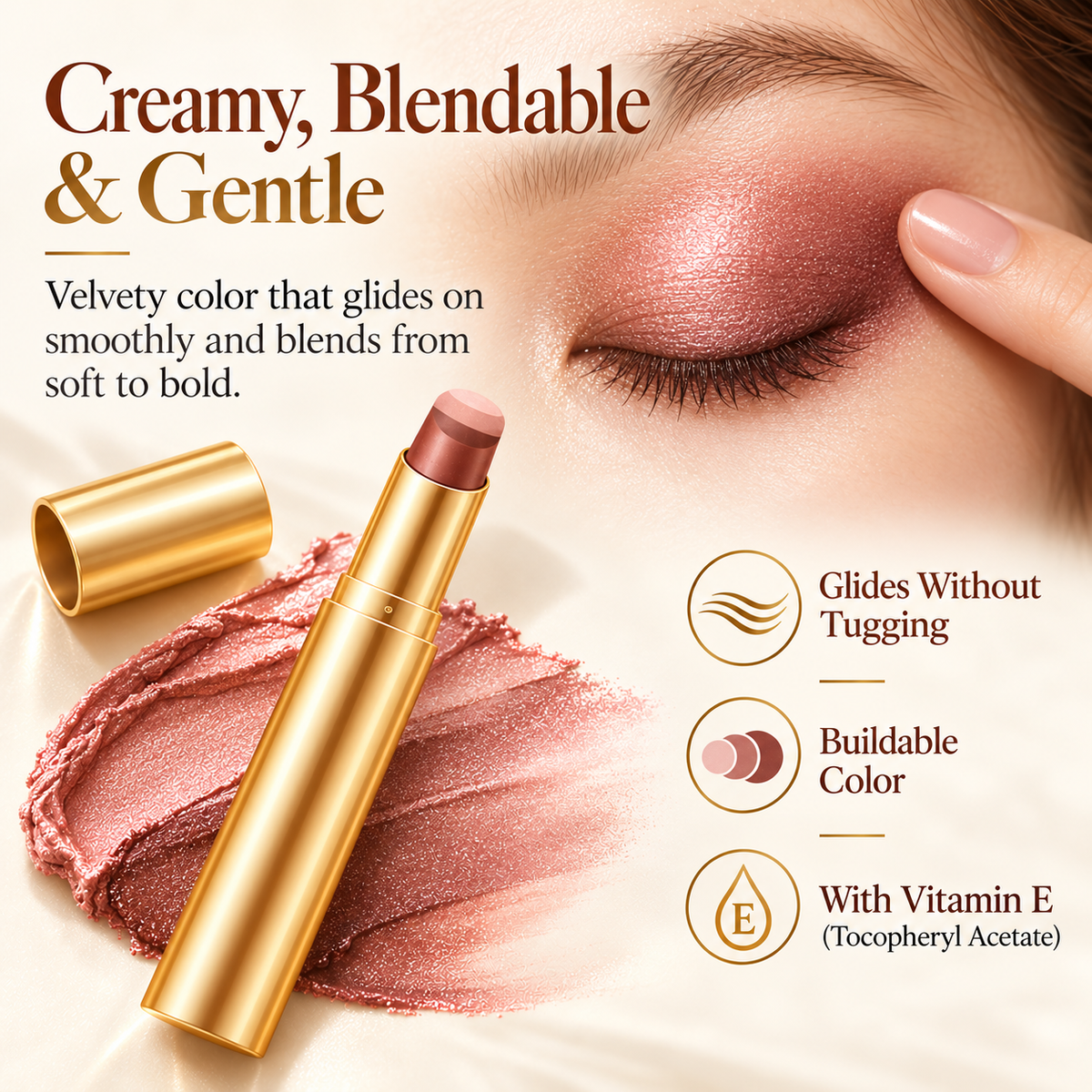 3 Color Eyeshadow Stick