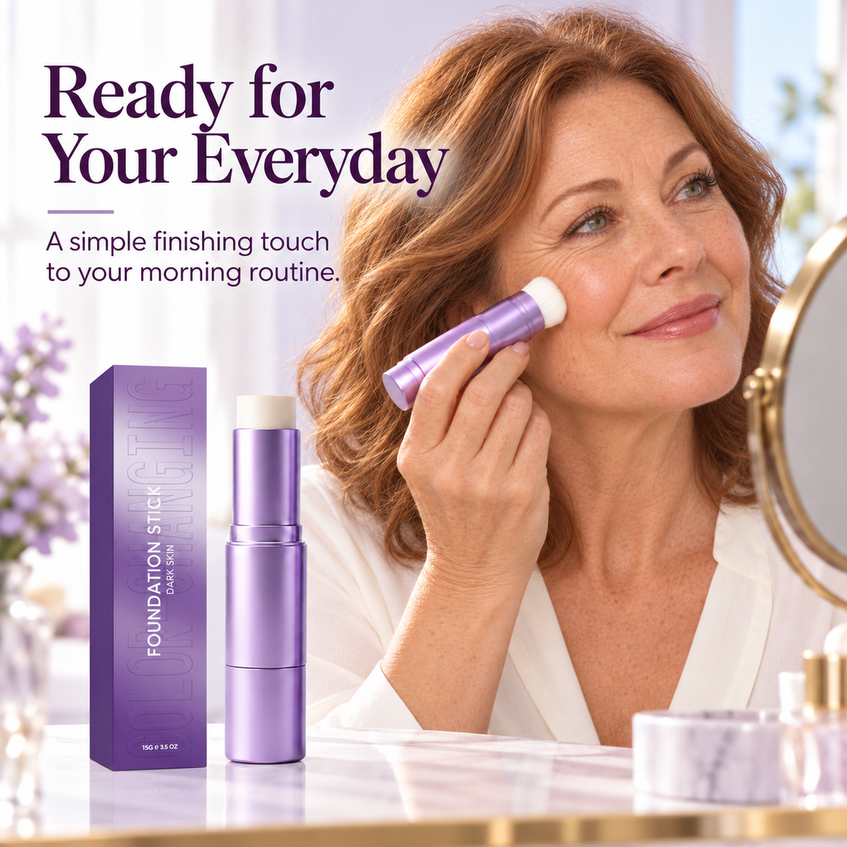 Changing Foundation Stick – The stick that makes mature skin glow again