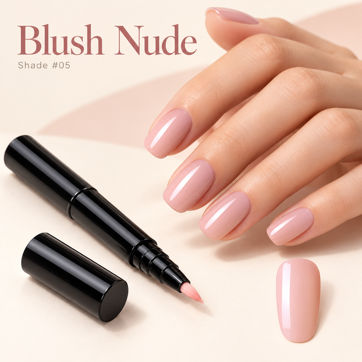 Long-Lasting DIY Manicure Pen with Precision Tip