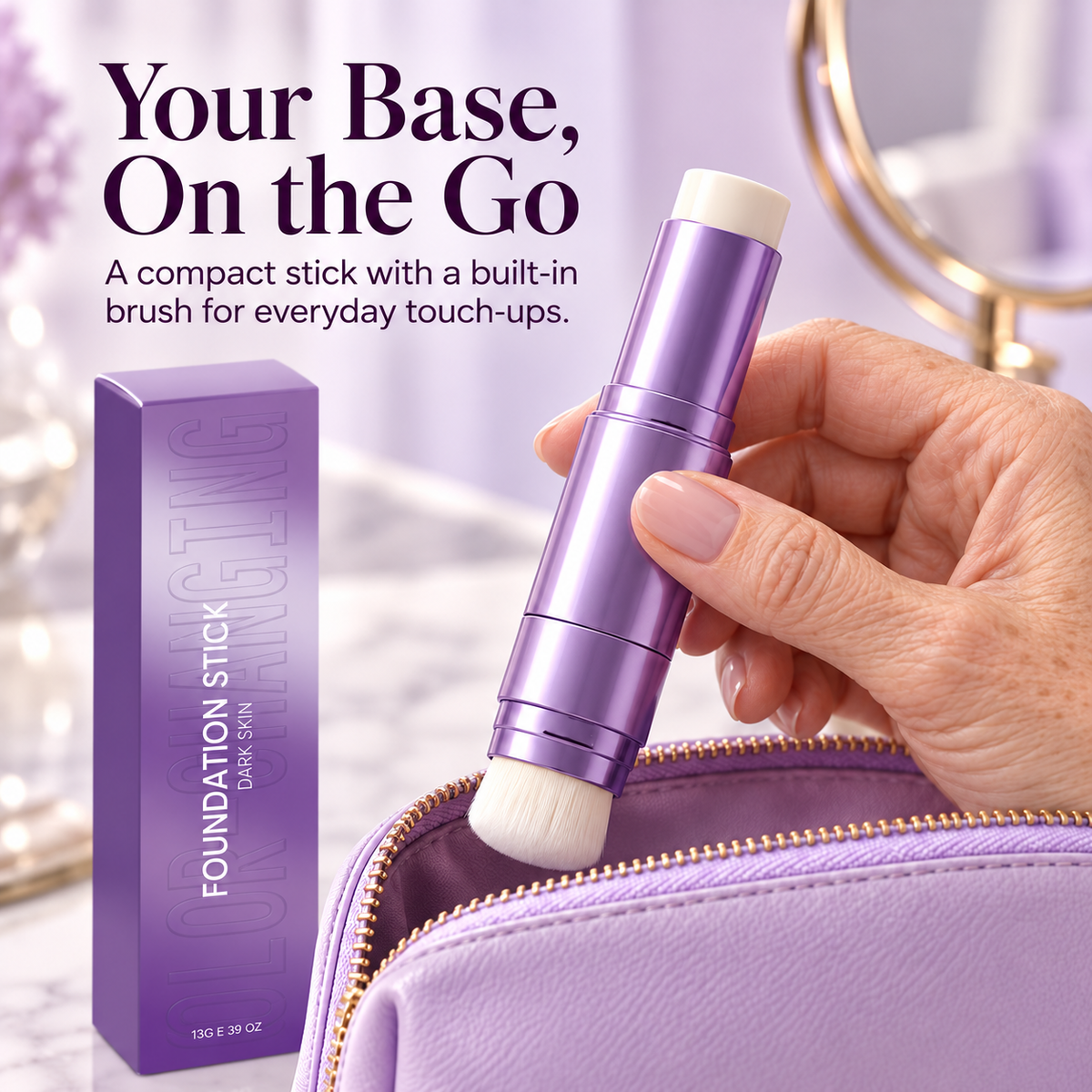 Changing Foundation Stick – The stick that makes mature skin glow again