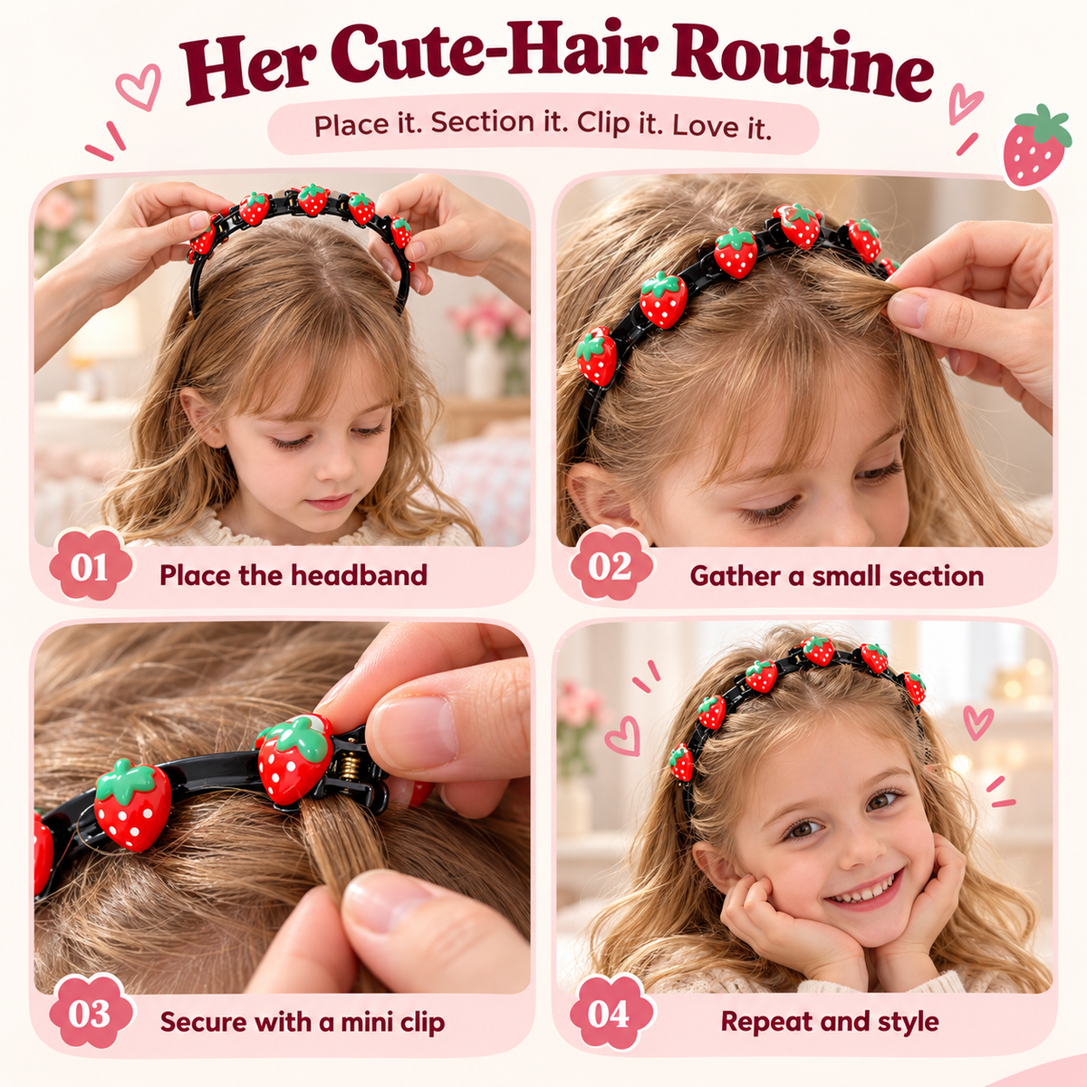 Cute Cartoon Hairband for Girls