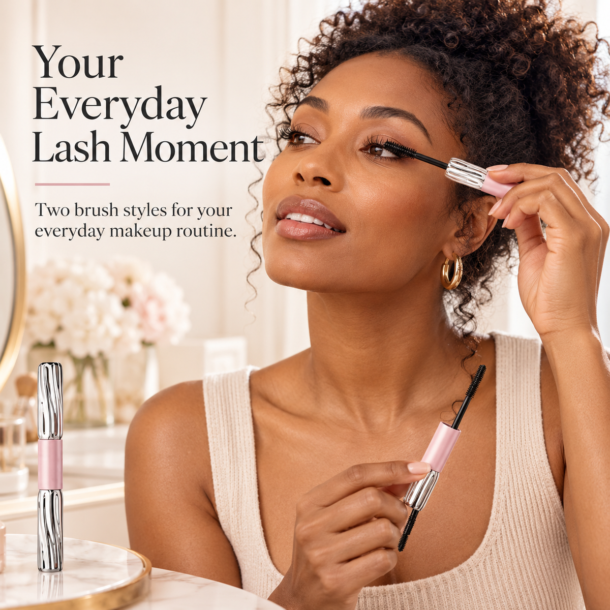 Long‑Lasting Volumizing and Curling Mascara