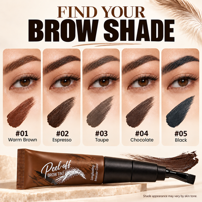Long-Lasting Waterproof Brow Tint , Available in 5 Shades