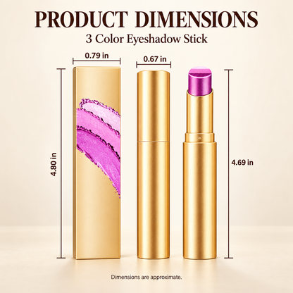 3 Color Eyeshadow Stick