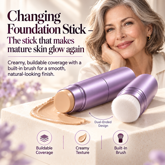 Changing Foundation Stick – The stick that makes mature skin glow again