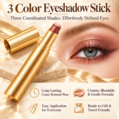 3 Color Eyeshadow Stick