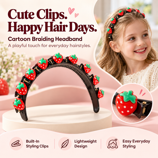 Cute Cartoon Hairband for Girls