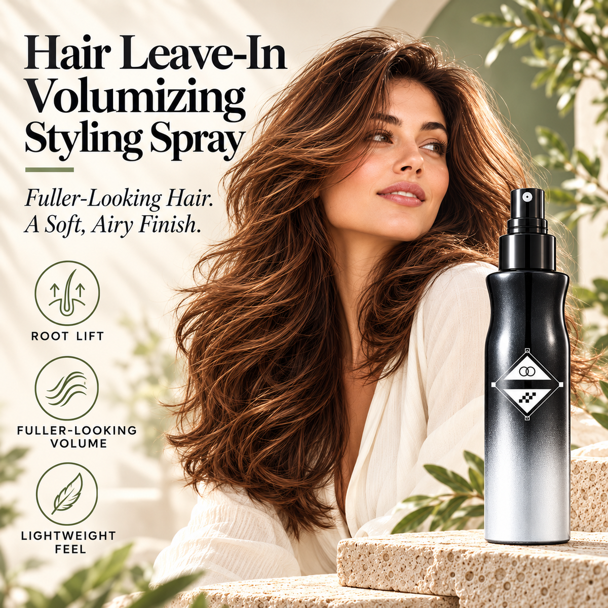 Hair Leave-In Volumizing Styling Spray